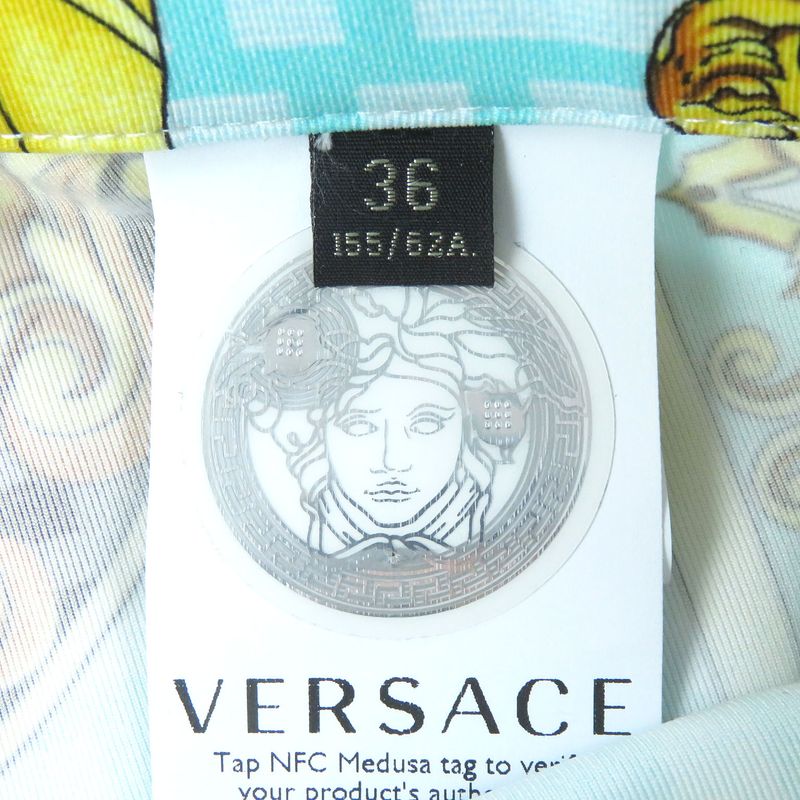 Fendi Versace Fendi Versace 22SS 1004962 Fendace Baroque Leggings Spats