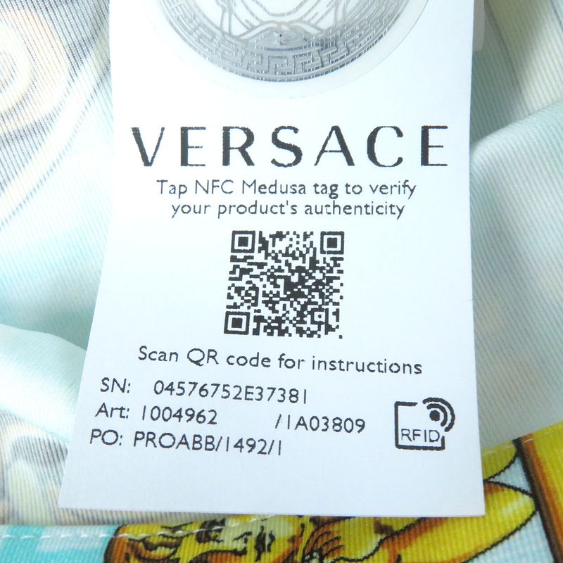 Fendi Versace Fendi Versace 22SS 1004962 Fendace Baroque Leggings Spats