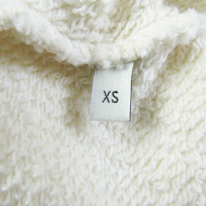 Gucci 19AW 469251 100% Cotton Hoodie With Front Print Ivory XS Made In Italy