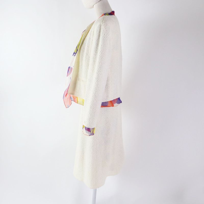 CHANEL Vintage 00T P15633 Vintage 3-piece Setup Ivory X Multi 40 Made In