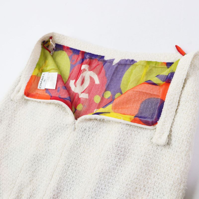 CHANEL Vintage 00T P15633 Vintage 3-piece Setup Ivory X Multi 40 Made In