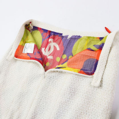 CHANEL Vintage 00T P15633 Vintage 3-piece Setup Ivory X Multi 40 Made In