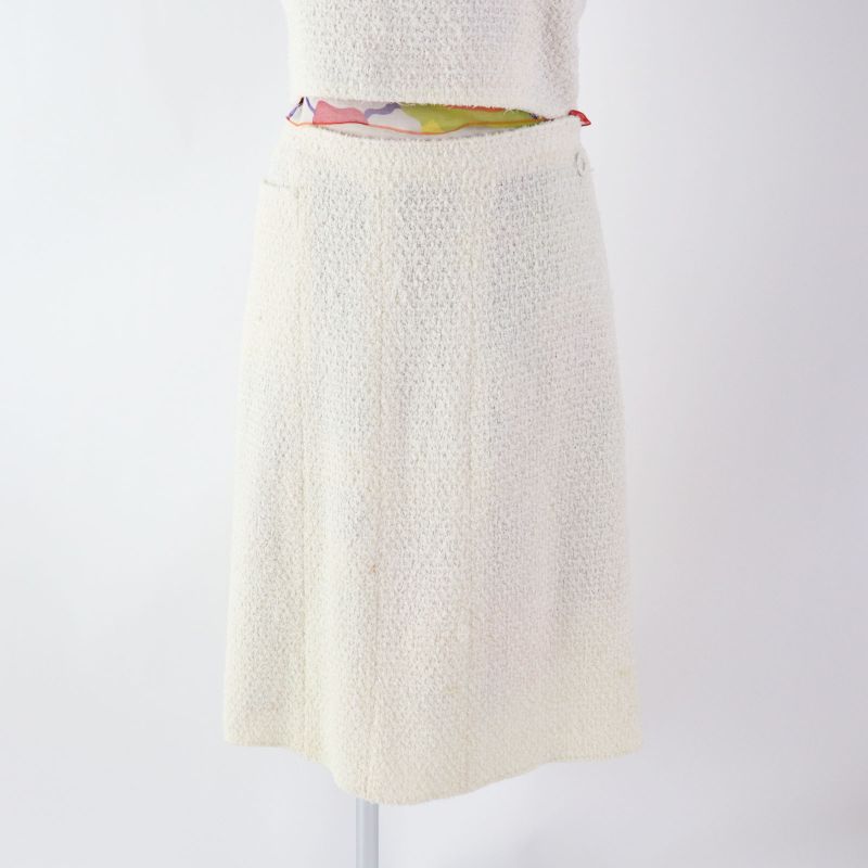 CHANEL Vintage 00T P15633 Vintage 3-piece Setup Ivory X Multi 40 Made In