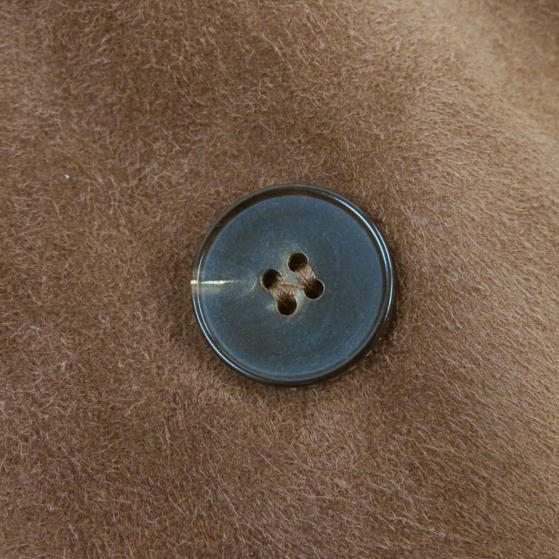 Gucci Vintage Suede Leather Tom Ford Period Stand Collar Jacket