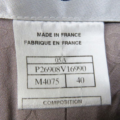 CHANEL 05A P26908 Wool Mohair Tweed Jacket With Coco Mark Buttons Multi 40