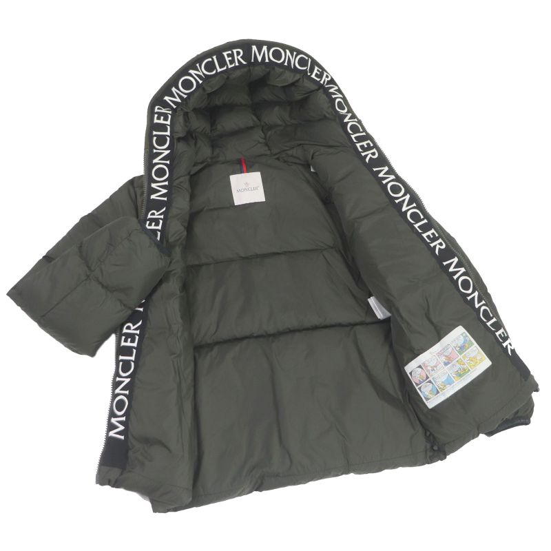  Moncler 18-19aw Montcla Logo Embroidery Logo Patch Hooded Down