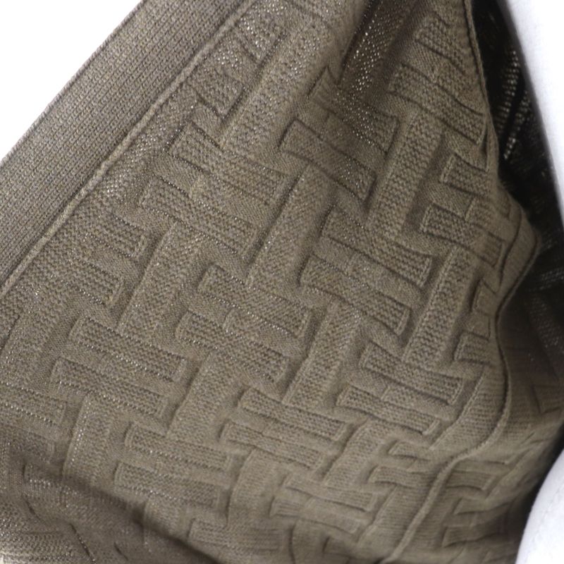 Hermes 2022 2h2705da Voyage H Logo With Logo Buttons Oversized Cardigan Brown