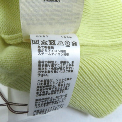 Hermes 2022aw 2h2603d1 100% Cashmere Crew Neck With Serie Buttons Long Sleeves