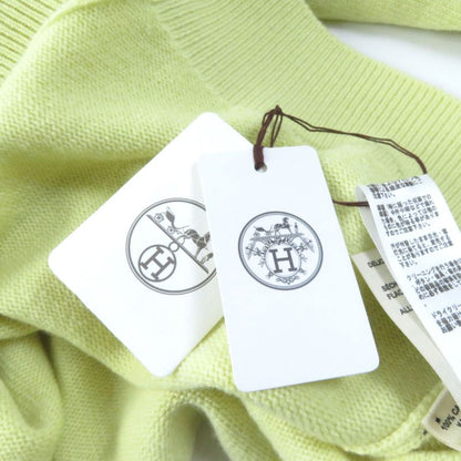 Hermes 2022aw 2h2603d1 100% Cashmere Crew Neck With Serie Buttons Long Sleeves