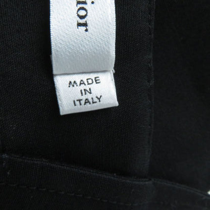 Christian DIOR 2022 251r35a1212 Silk-blend Lace-up Cami Dress/dress Black 40