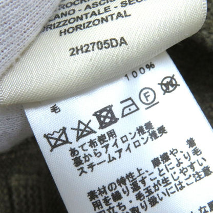 Hermes 2022 2h2705da 100% Wool H Pattern Serie Buttons Voyage Oversized