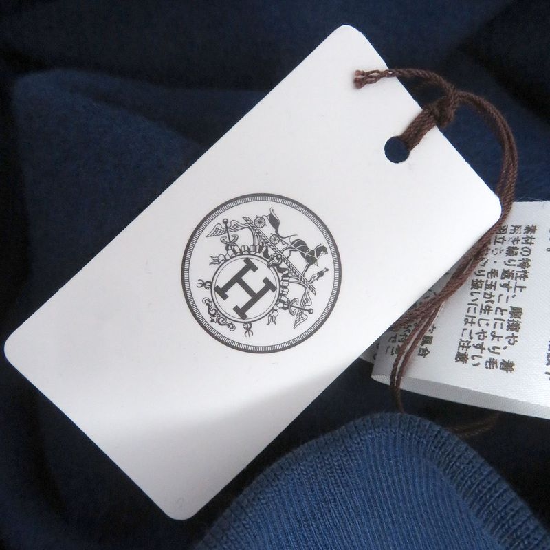 Hermes 23SS Chevaux En Symmetry 100% Cotton Horse Lamb Leather Patch Sweatshirt