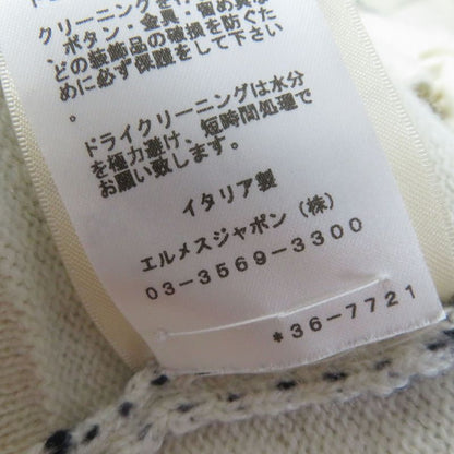 Hermes 2023 3e2102d2 Cashmere Cotton Chaine D'ancre Pattern With Serie Buttons