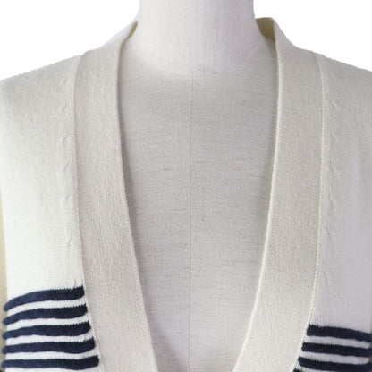 Hermes 2023 3e2102d2 Cashmere Cotton Chaine D'ancre Pattern With Serie Buttons