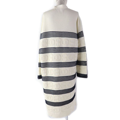 Hermes 2023 3e2102d2 Cashmere Cotton Chaine D'ancre Pattern With Serie Buttons