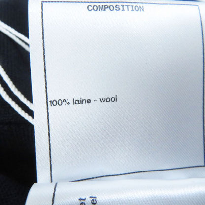 CHANEL 19B P62251 Turtleneck Long Sleeve Knit With Pocket And Coco Mark