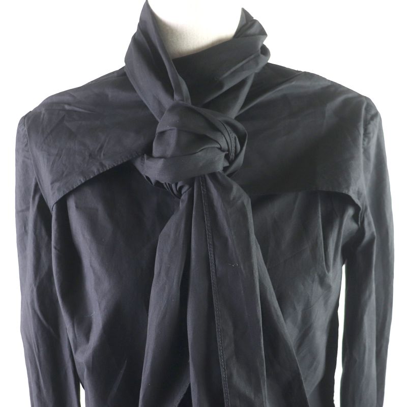 Fendi 2020 Fs7821 Cotton Docking With Stole Cut And Sleeve Shirt Blouse