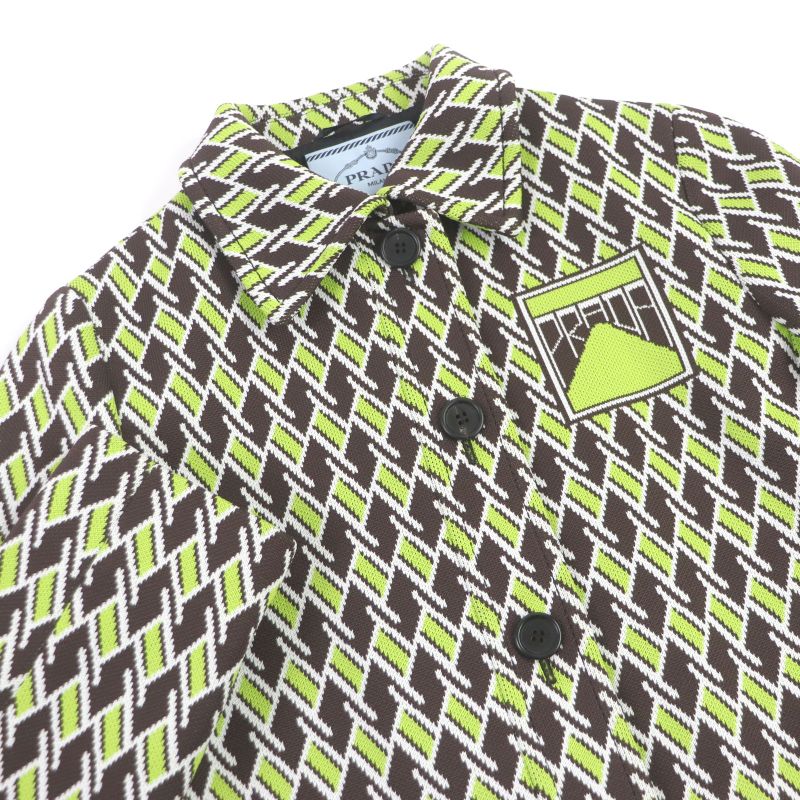 Prada 19SS P567gi/p282bh Resort Collection All-pattern Jacket And Pants Setup