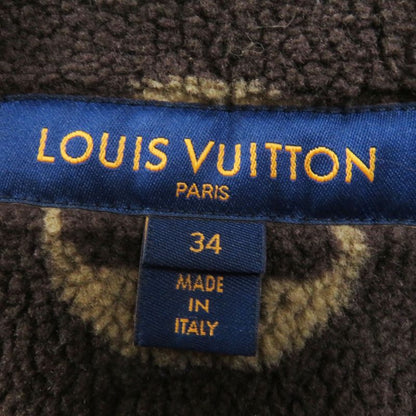 Louis Vuitton 21AW Cotton Polyester Lined Monogram Fleece Down Vest Light