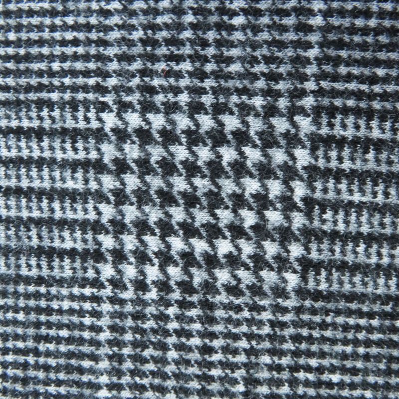 Louis Vuitton 23AW 1ac3mf Prince Of Wales Hoodie Dress Wool Cotton Glen