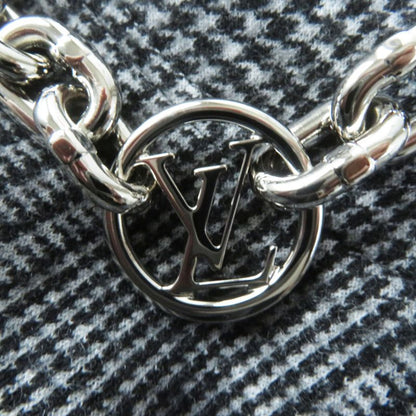 Louis Vuitton 23AW 1ac3mf Prince Of Wales Hoodie Dress Wool Cotton Glen