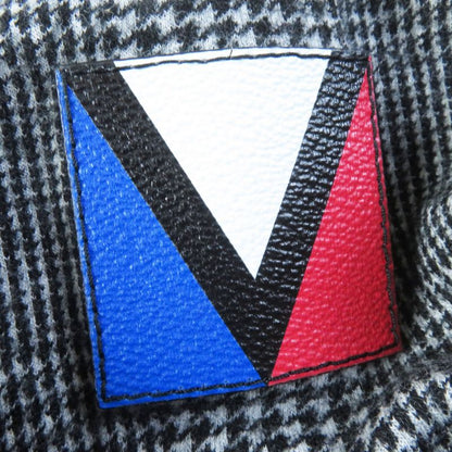 Louis Vuitton 23AW 1ac3mf Prince Of Wales Hoodie Dress Wool Cotton Glen