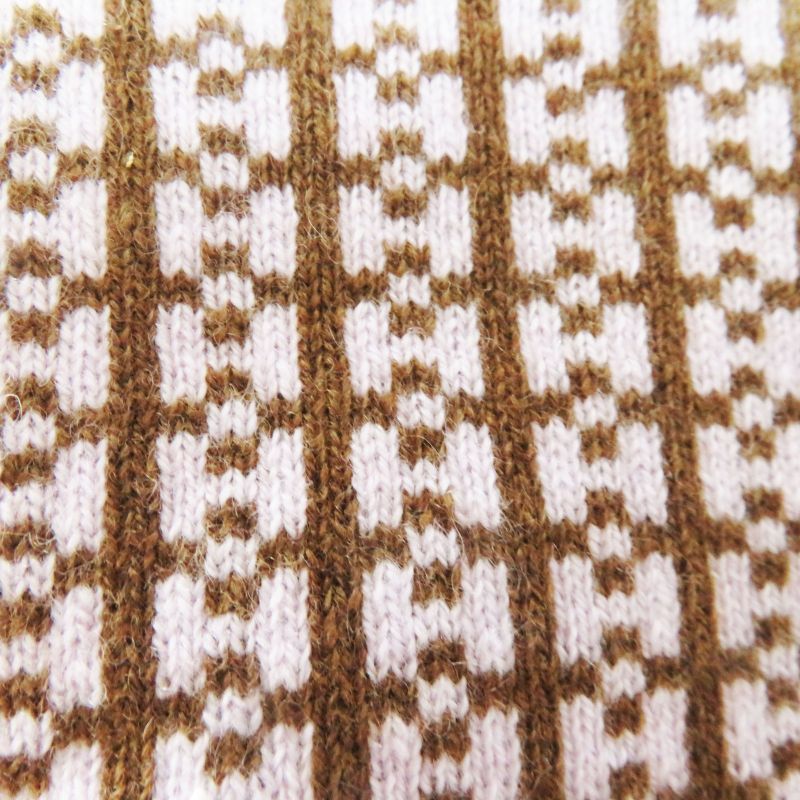 Hermes HOPE 100% Cashmere Mittens/gloves Current Model With H Logo All Over