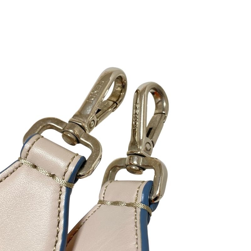 Fendi Shoulder Strap You Gray X Light Blue X Multi Leather