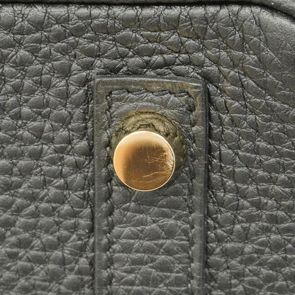 5ob1102-1-h-g]hermes Handbag Birkin 25 Togo Black Gold Hardware Y Engraved