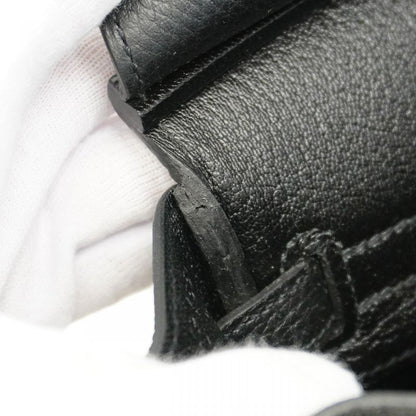 5ob1102-1-h-g]hermes Handbag Birkin 25 Togo Black Gold Hardware Y Engraved