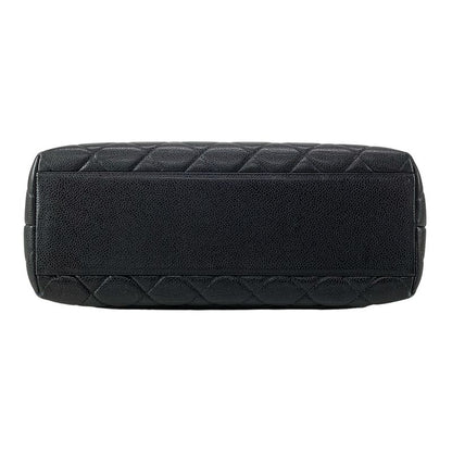 Chanel Handbag Trapezoid Bag/matelasse A12397 Black Gold Hardware