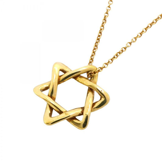 Tiffany & Co Necklace Star Of David 18K Yellow Gold Yellow Gold Ladies