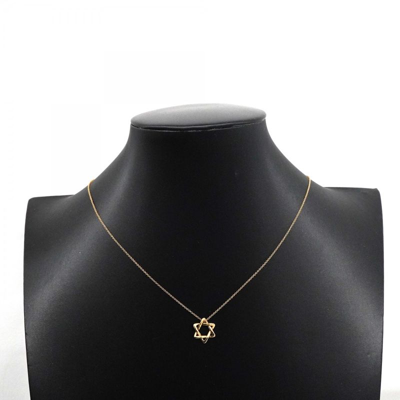 Tiffany & Co Necklace Star Of David 18K Yellow Gold Yellow Gold Ladies