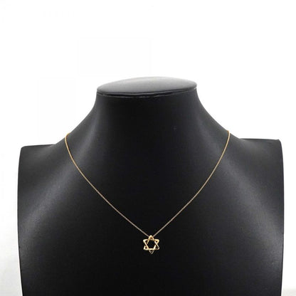 Tiffany & Co Necklace Star Of David 18K Yellow Gold Yellow Gold Ladies