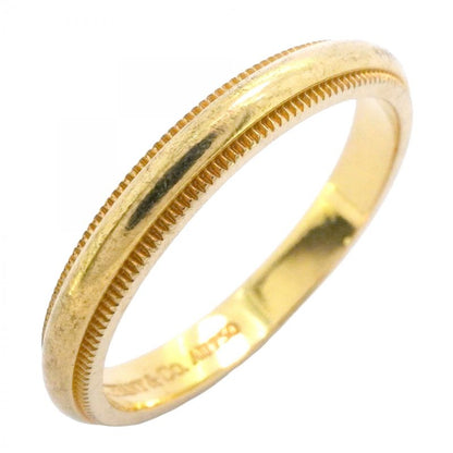 Tiffany & Co Ring Milgrain 18K Yellow Gold Yellow Gold Size 15 Men's
