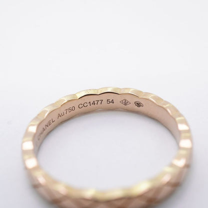 Chanel Ring Coco Crush/beige Gold 18K Pink Gold Pink Gold #54 Ladies