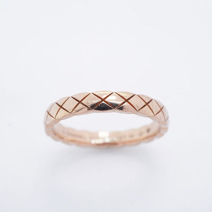 Chanel Ring Coco Crush/beige Gold 18K Pink Gold Pink Gold #54 Ladies
