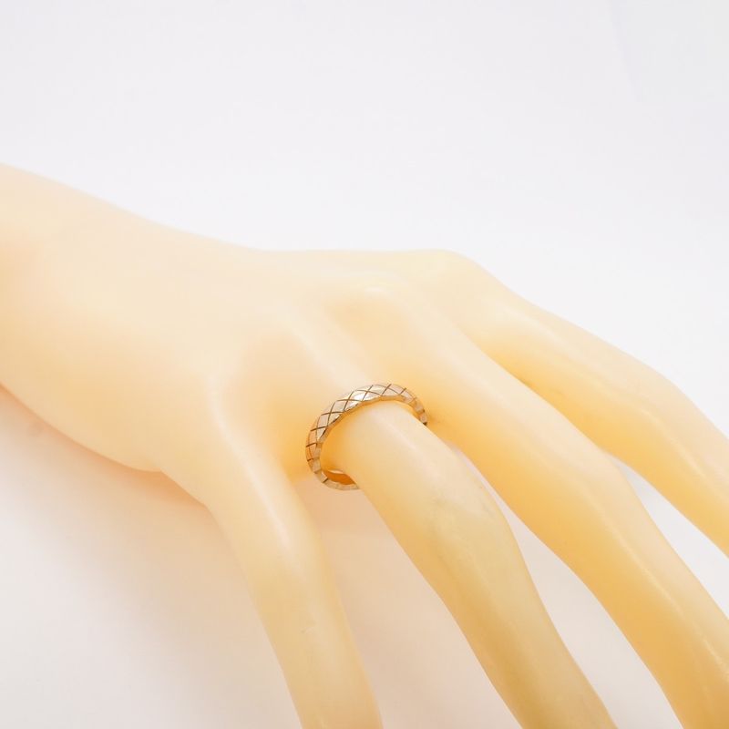 Chanel Ring Coco Crush/beige Gold 18K Pink Gold Pink Gold #54 Ladies