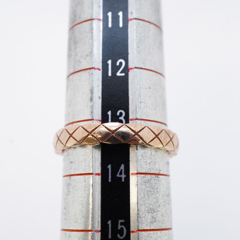 Chanel Ring Coco Crush/beige Gold 18K Pink Gold Pink Gold #54 Ladies