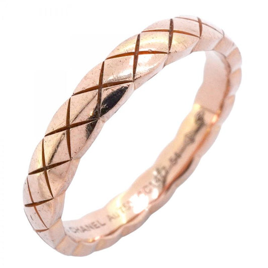 Chanel Ring Coco Crush/beige Gold 18K Pink Gold Pink Gold #54 Ladies
