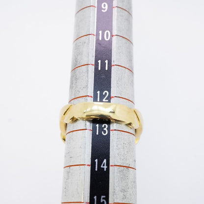 Tiffany & Co Ring Double Rubbing Heart 18K Yellow Gold Yellow Gold #125 Ladies