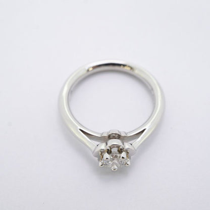 Chanel Ring Camellia 1PD Pt950 Platinum Diamond #47 Ladies