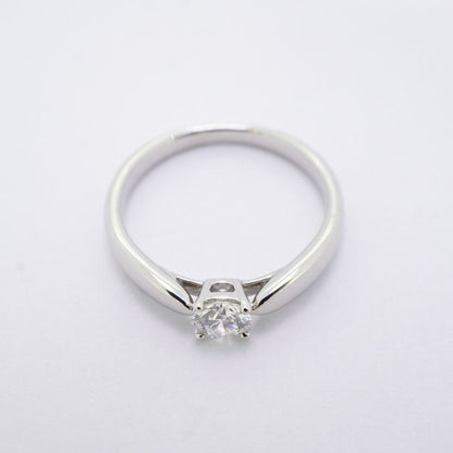 Tiffany & Co Ring Harmony 1PD Pt950 Platinum Diamond 026ct 75 Ladies