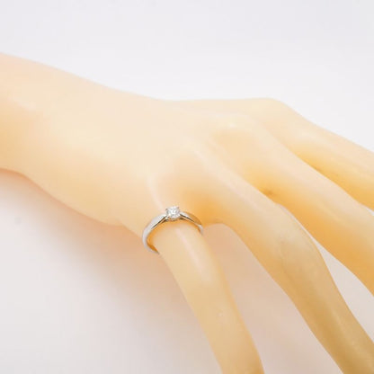 Tiffany & Co Ring Harmony 1PD Pt950 Platinum Diamond 026ct 75 Ladies