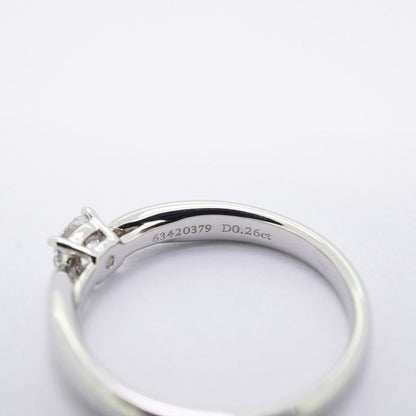 Tiffany & Co Ring Harmony 1PD Pt950 Platinum Diamond 026ct 75 Ladies
