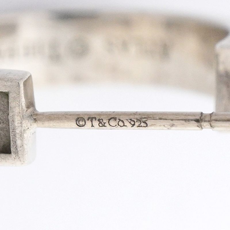 Tiffany & Co Earrings Atlas Hoop Silver 925 Ladies