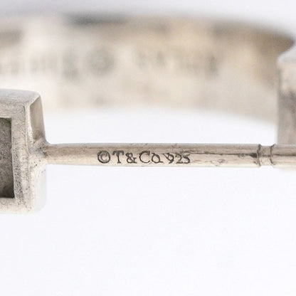 Tiffany & Co Earrings Atlas Hoop Silver 925 Ladies