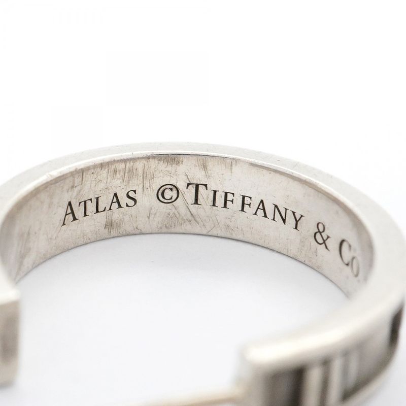 Tiffany & Co Earrings Atlas Hoop Silver 925 Ladies