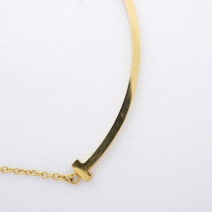 Tiffany & Co Necklace T-smile Small 18K Yellow Gold Yellow Gold Ladies