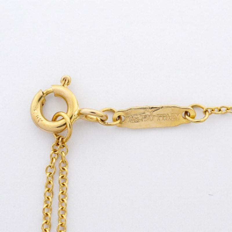 Tiffany & Co Necklace T-smile Small 18K Yellow Gold Yellow Gold Ladies
